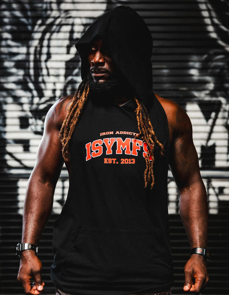 Iron Addicts Sleeveless Hoodie