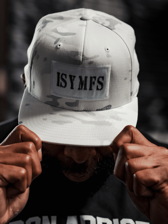 Iron Addicts ISYMFS Hat (White Camo/Silver)