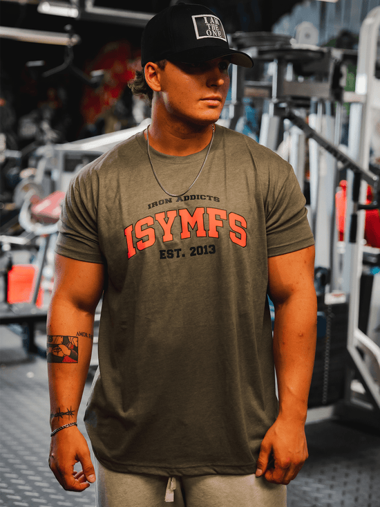 ISYMFS Est 2013 Tee Shirt (Military Green)