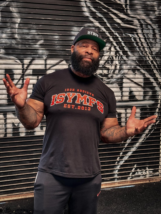 Workout Clothes Tee Shirt Iron Addicts Brands ISYMFS CT Fletcher