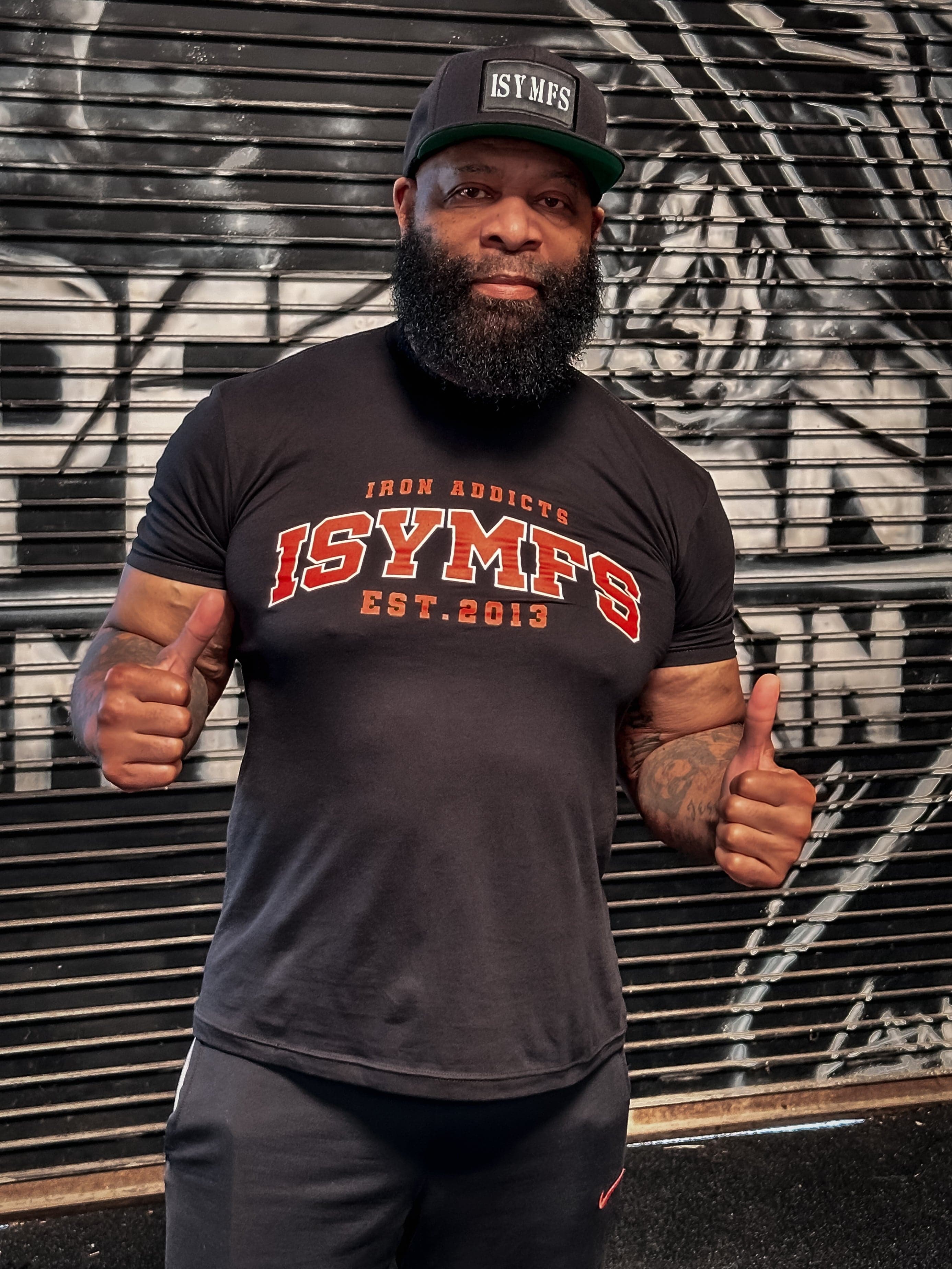 Gym Clothing ISYMFS Iron Addicts Brands Tee Shirt