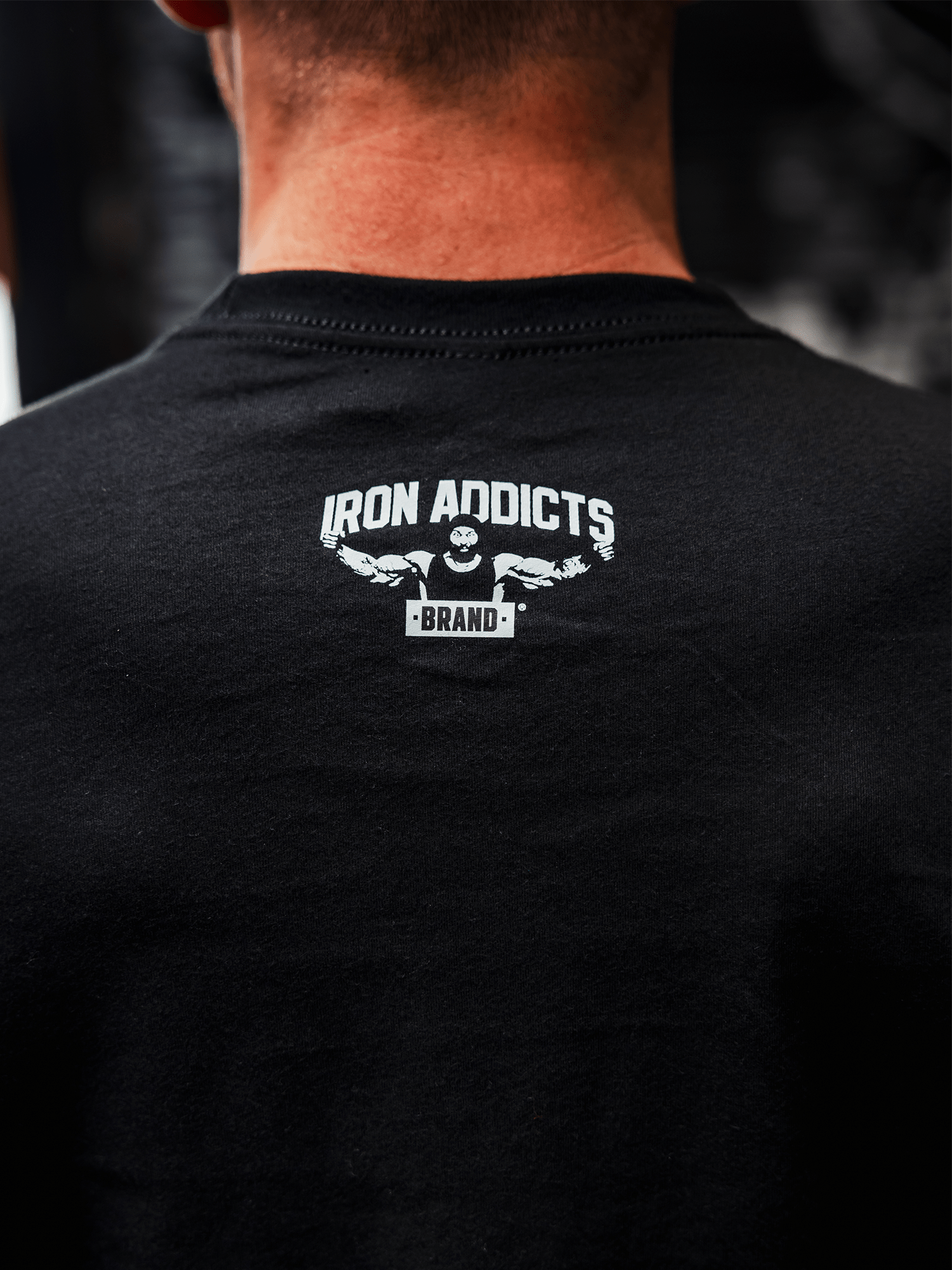 Back Logo Iron Addicts Brands Tee Shirt