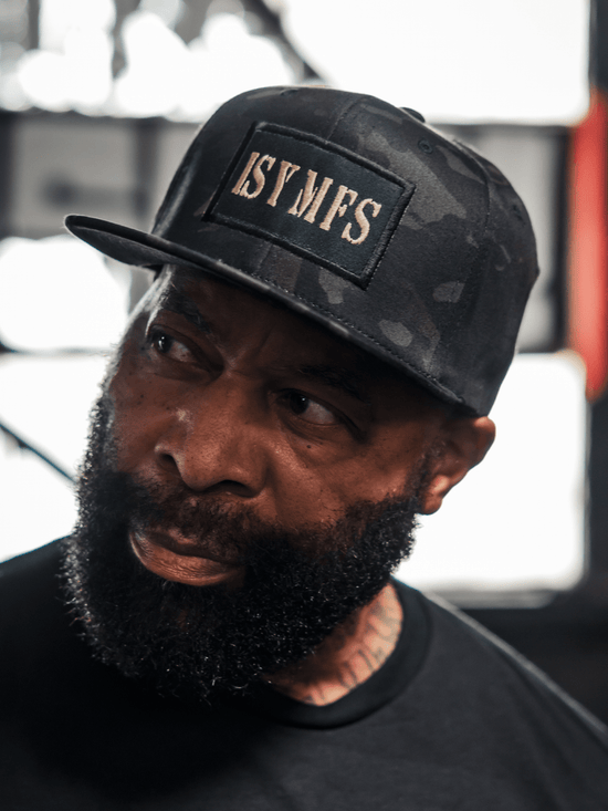 Iron Addicts ISYMFS Hat (Black Camo/Gold)