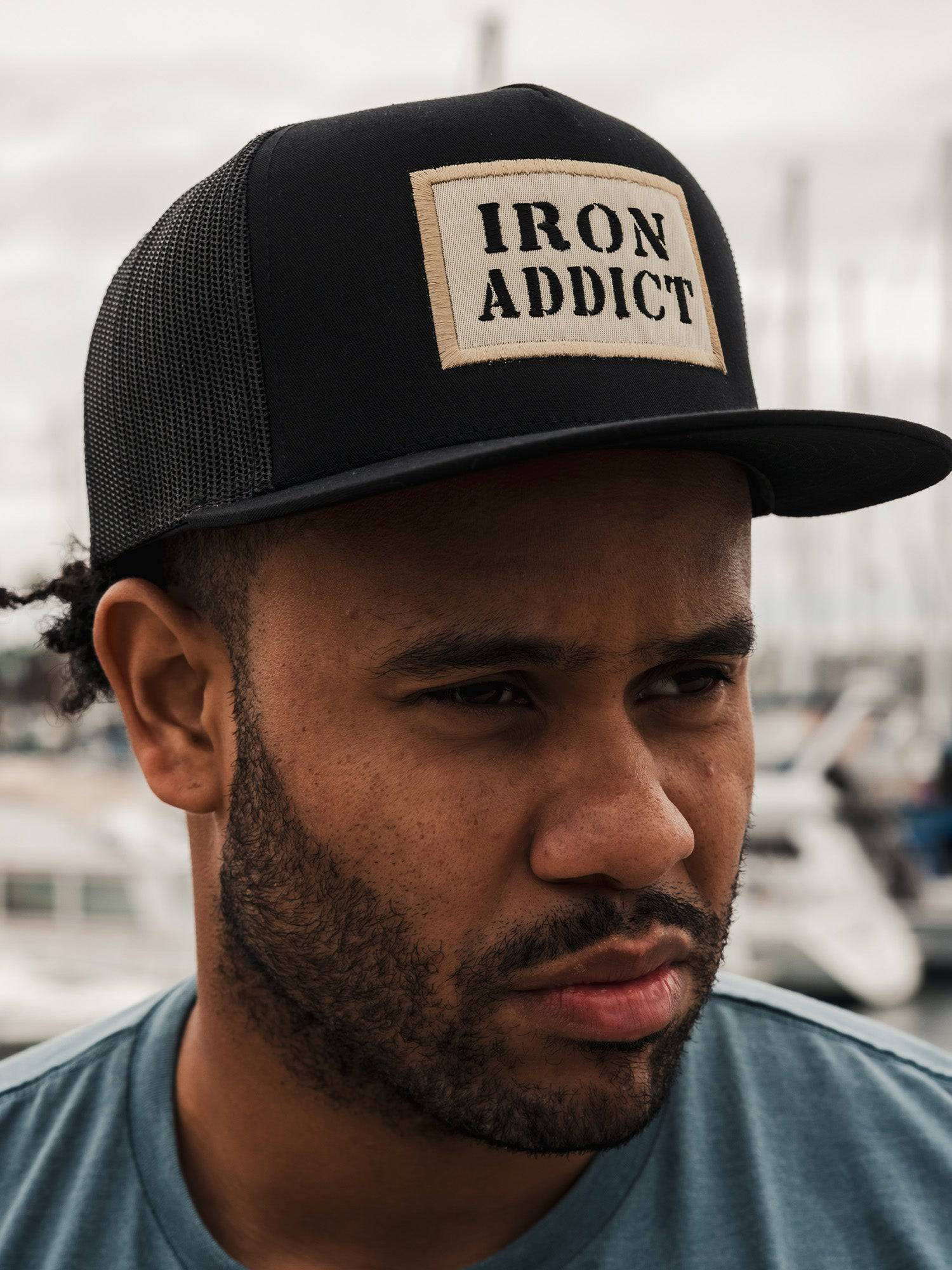 Snapback Hats Iron Addicts Black/Gold CT Fletcher