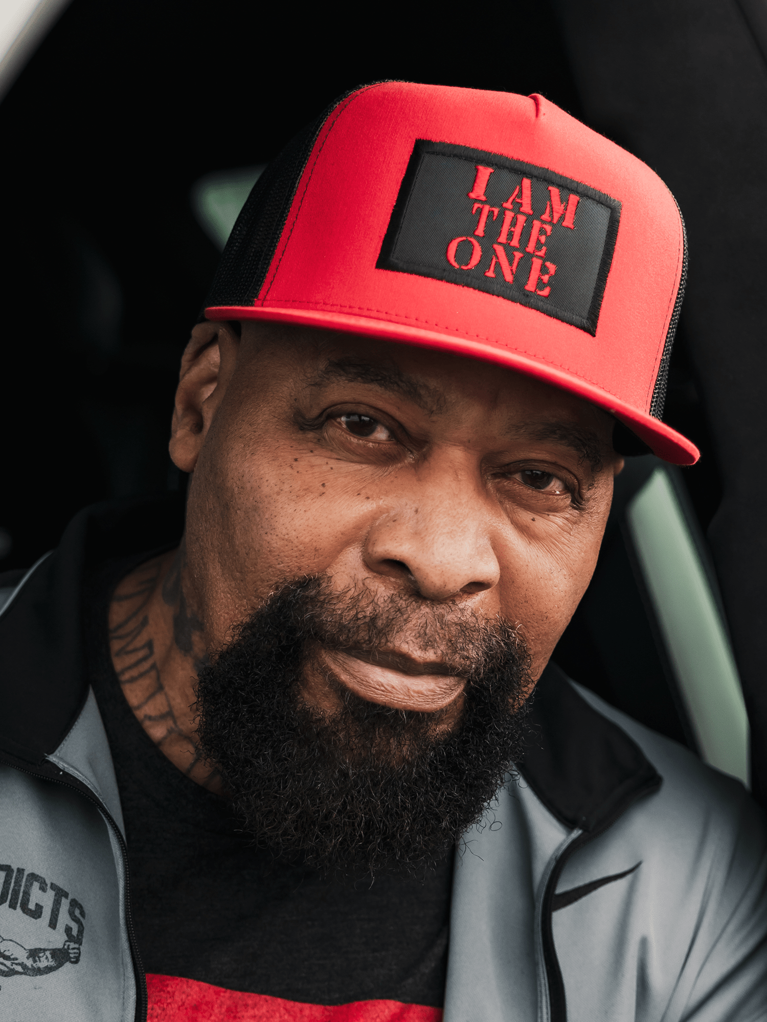 I Am The One Snapback Hat Iron Addicts 